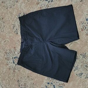 Chaps Sportswear blue gray flat front stretch shorts 4 pockets size 38 New…